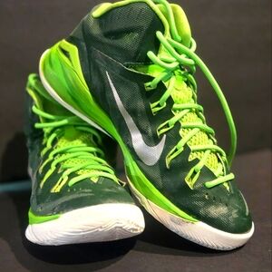 Nike | Hyperdunk | Neon Green | Basketball Shoes | Size 10